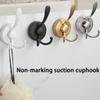 Powerful Vacuum Suction Cup Hooks For Bathroom And Shower Glass Black Towel Hook