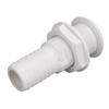 Boat Through Hull Connector 29mm Outlet   Drainage Straight Drain Outlet Fittings Boat Plumbing Fittings