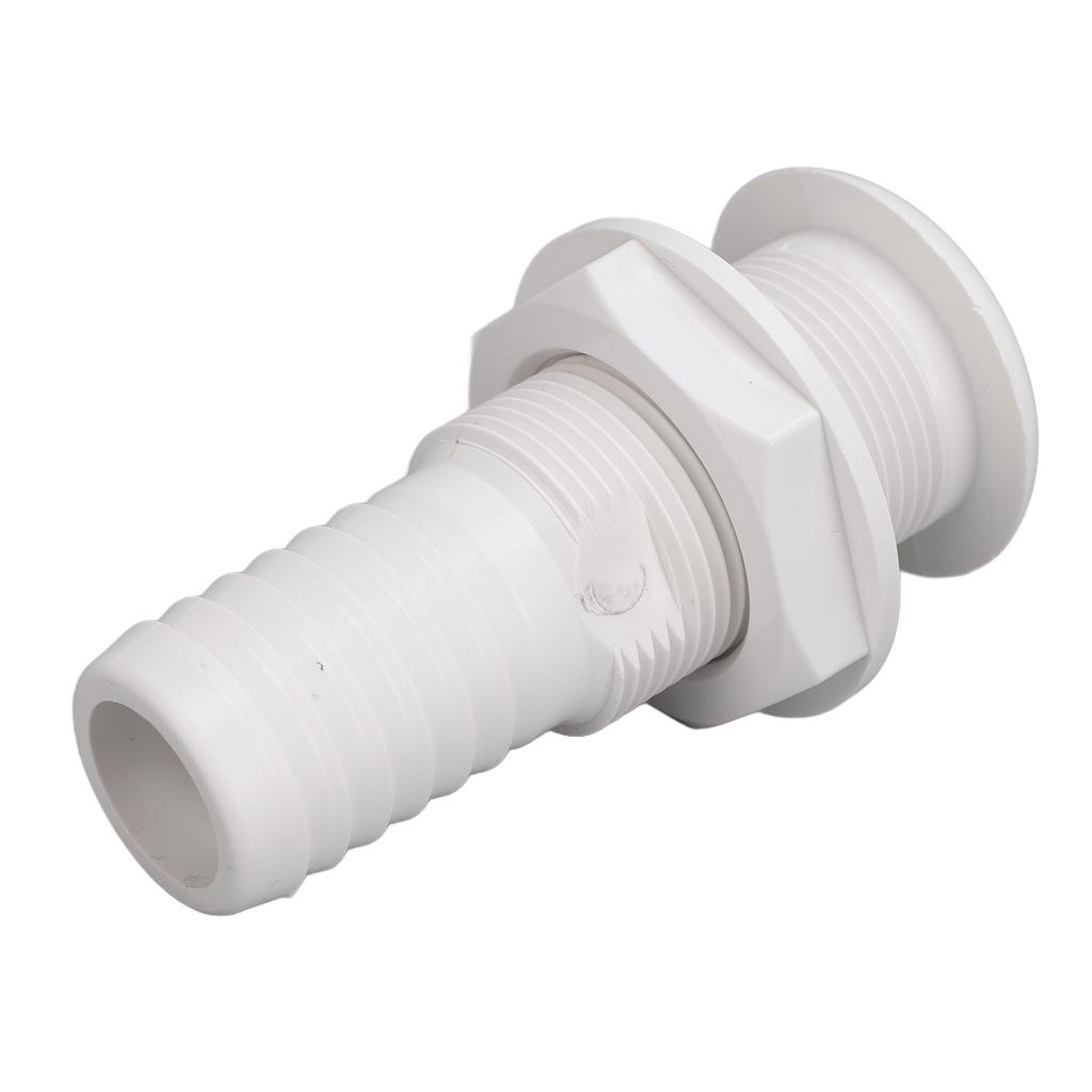 Boat Through Hull Connector 29mm Outlet   Drainage Straight Drain Outlet Fittings Boat Plumbing Fittings