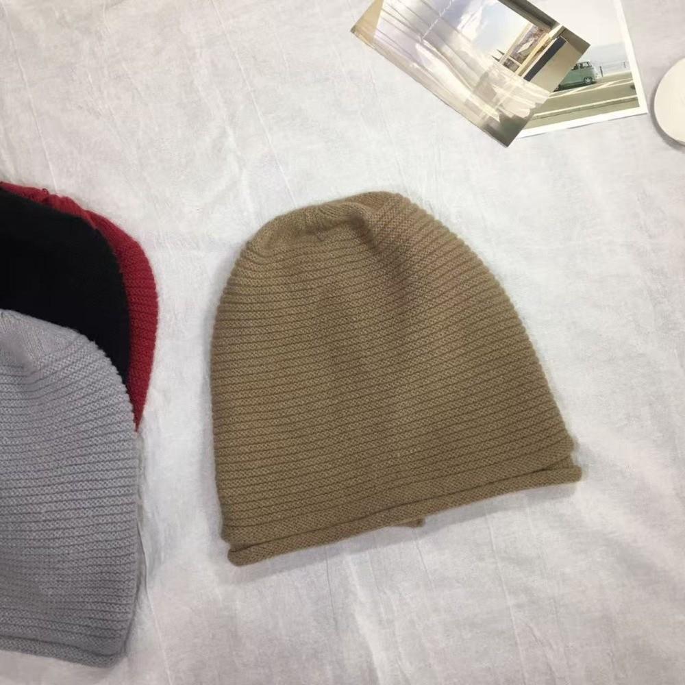 Soft Winter Knitted Hat Warm Ear Protection Hat Casual Beanies  Outdoor