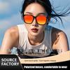 Bluetooth Smart Sunglasses with Music, Calls, Navigation, UV400 Protection, and Polarized Replaceable Lenses