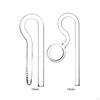 Glass Lily Pipe Improves Water Circulation Aquarium Inflow Outflow Crystal Clear