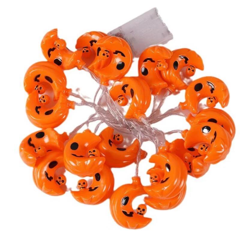OEING Halloween Skull & Pumpkin LED String Lights