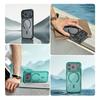 NILLKIN Iceblade CamProp For iPhone 17 Pro Magnetic Case Clear Lens Lid Kickstand PC TPU Phone Cover