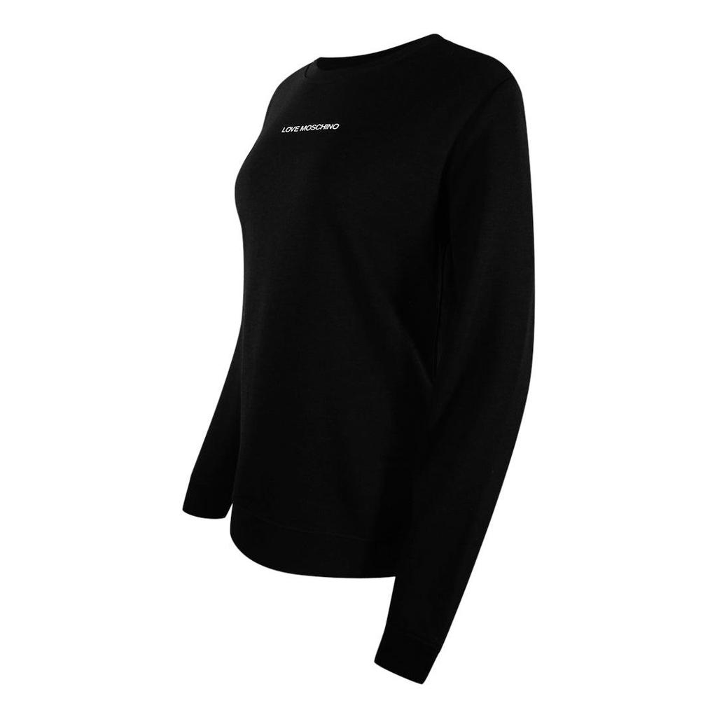 Love Moschino Unisex Adult Small Logo Long-Sleeved Sweatshirt