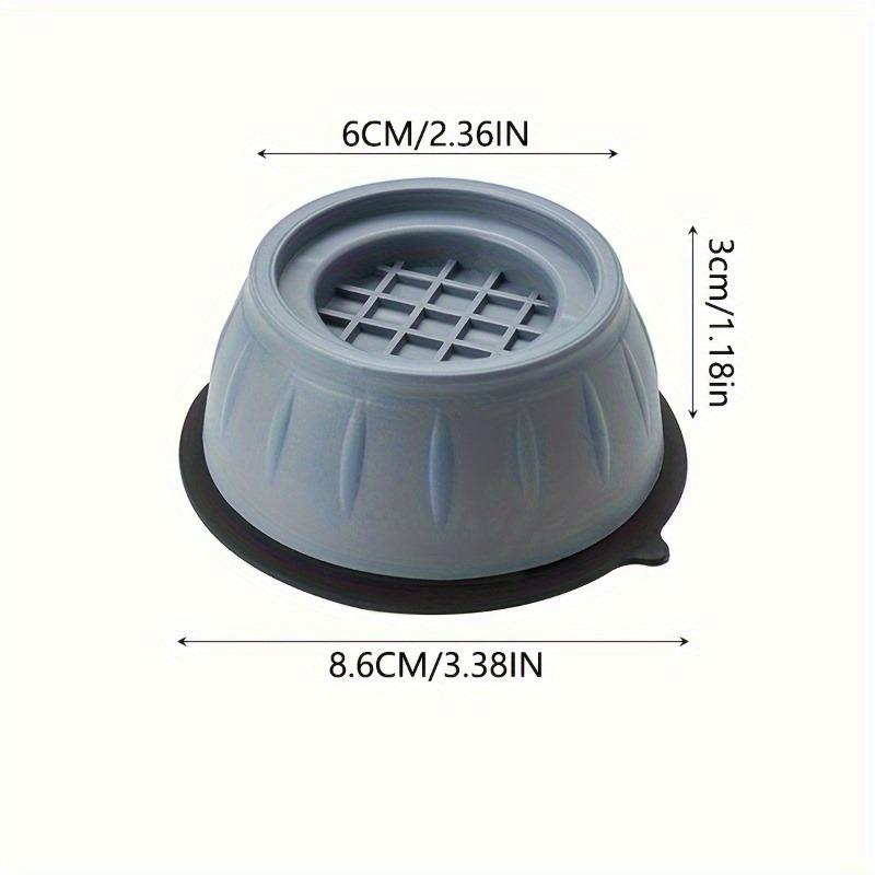 4-piece set of washing machine table and chair shock-proof cushion plastic enhances stability to reduce noise