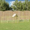 3102983 vidaXL Chicken Coop 500x100x150 Cm Impregnated Solid Pine Wood