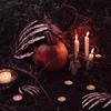 Halloween Scary Skeleton Hand Claw Prop Bone Hand Ornament Haunted House Bar Decoration Prank Horror Party Display