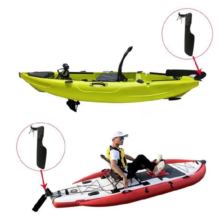 Canoes Boats Rudder Replacement Kayaks Tail Foot Diretion Control Rudder Nylon Fishing Watercraft Rudder for Canoeing