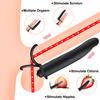 Dvigubo įsiskverbimo vibratoriai sekso žaislai poroms Strapon dildo vibratorius, analinis kištukas ant varpos Sekso žaislai moterims Vyras