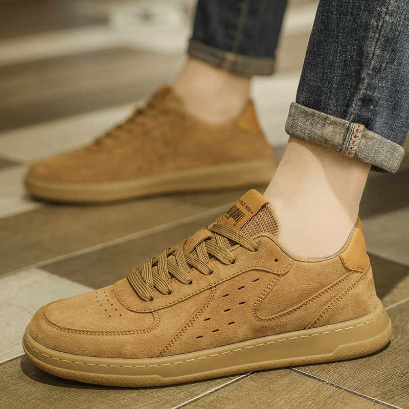 Fashion Hightop Warm Pads Original Men's Sports Boots Skateboarding Luxury Shoes Men Sneakers Yellow Sneakers For Men