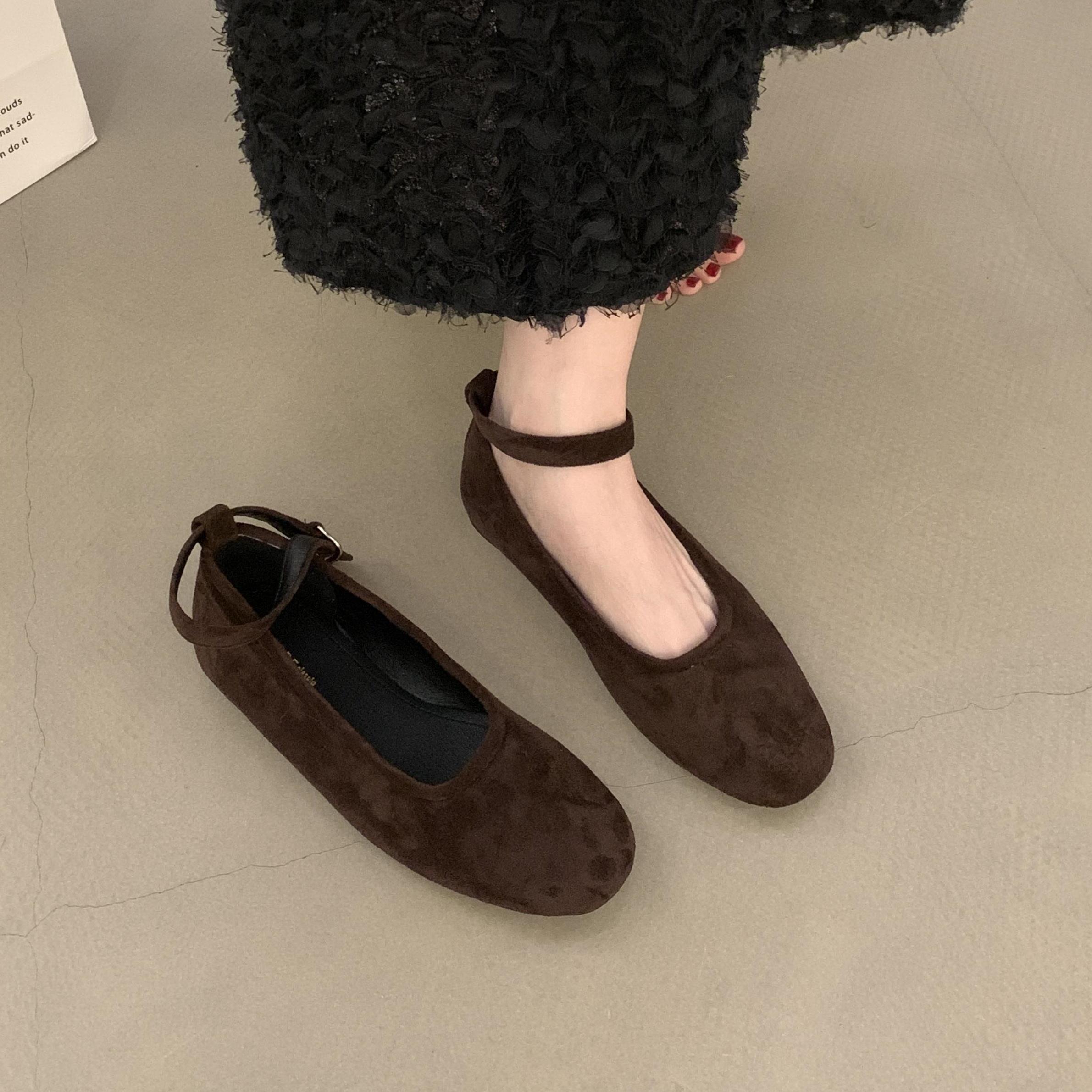 

Танцуем Осенние Женские Балетки Элегантные Плиссированные Женские Элегантные Неглубокие Слипоны Балетки Мягкие Туфли Лодочки 35