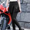 Pantaloni da motocross da donna, trasparenti, riflettenti, CE2, protettivi, traspiranti, in rete, vestibilità aderente per