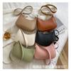 Hong Kong Style Fashion Portable Dumpling Bag Small Square Bag Foreign Texture Shoulder Bag Fashion Women's Bag Simple Armpit Bag