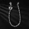 Double Skull Chain Waist Chain Jeans Pendant Hip Hop Pendant