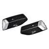 2PCS Front Bumper Grille Grill Fog Light Cover Fit A6 C8 2019-2023