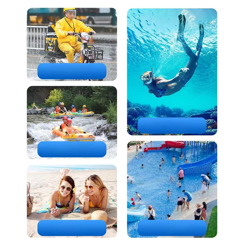 Waterproof Swimming Bag for Skiing, Drifting, Diving, Shoulder Bag, Waist Bag, Underwater Phone Bag, Beach Swimming Protection
