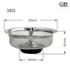 Kitchen Sink Filter Stainless Steel Sink Sewer Mesh Strainers Kitchen Tools Bathroom Floor Drains Hair Catcher Waste Plug Filter