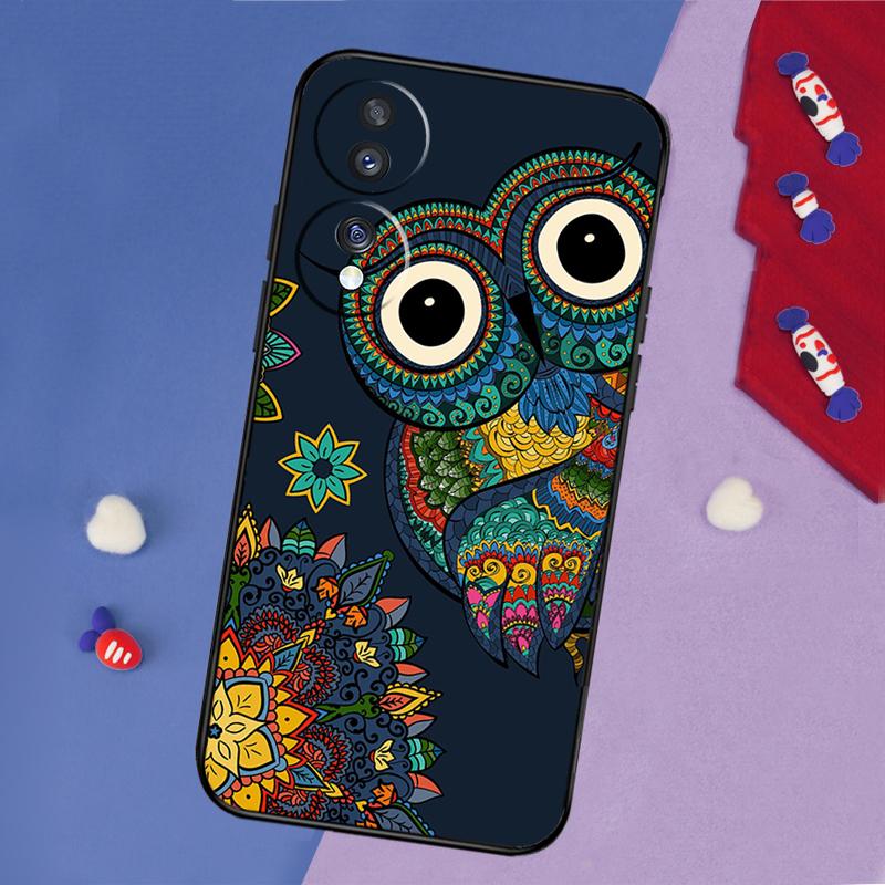 Süße Cartoon-Eulen-Hülle Für Honor 200 Pro 50 70 90 X8a X9a X8 X9 X8b X9c X9b Honor Magic 7 5 6 Pro Lite Abdeckung