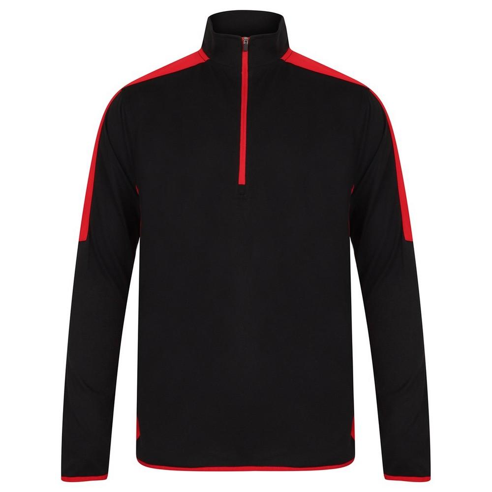 Finden & Hales Unisex Adult Contrast Detail Midlayer
