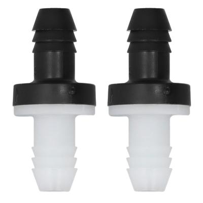 2 Pezzi Valvola di Ritegno 3/8 pollici 10 mm Plastica 1 Via Acqua Non Ritorno per Compressore d'Aria Pompa Acquario Gas Combustibile Liquido Aria CDAV6