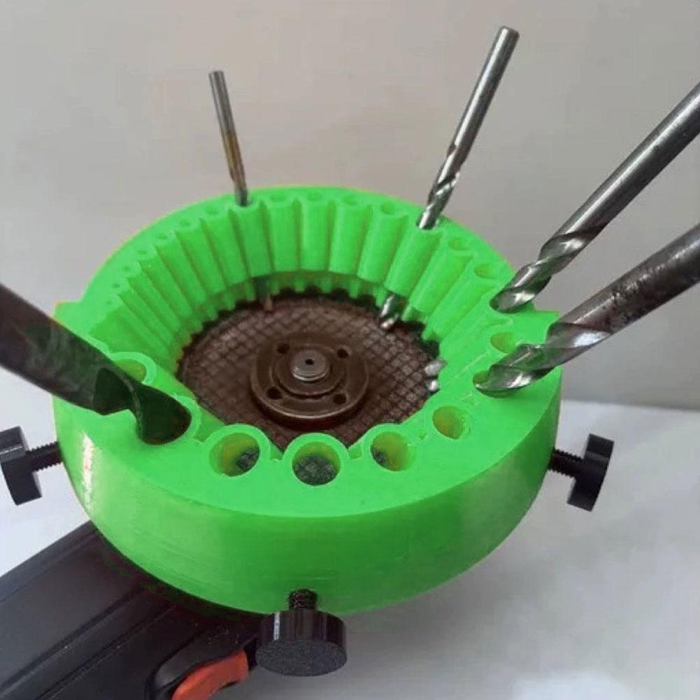 Mehrzweck Bohrer Schleifschärfer Polier Schleifwerkzeug 125mm Winkelschleifer Elektrowerkzeugteile Für 2-13mm Bohrer