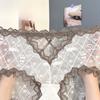 Luxurious lace underwear for women sexy comfortable mid waist triangle Panties