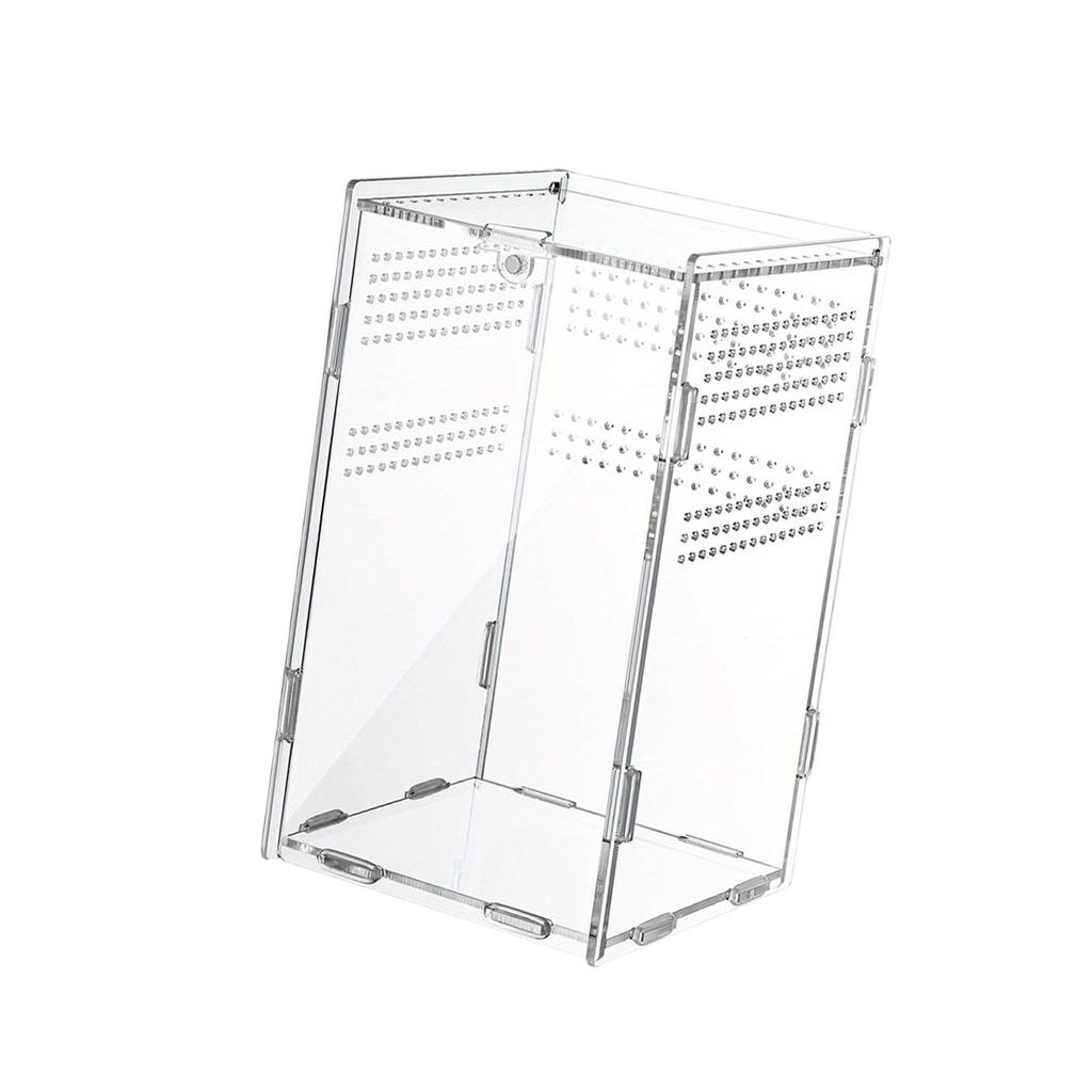 Jumping Enclosure Ventilation Cage Acrylic Terrarium Habitat Accessories for Snake