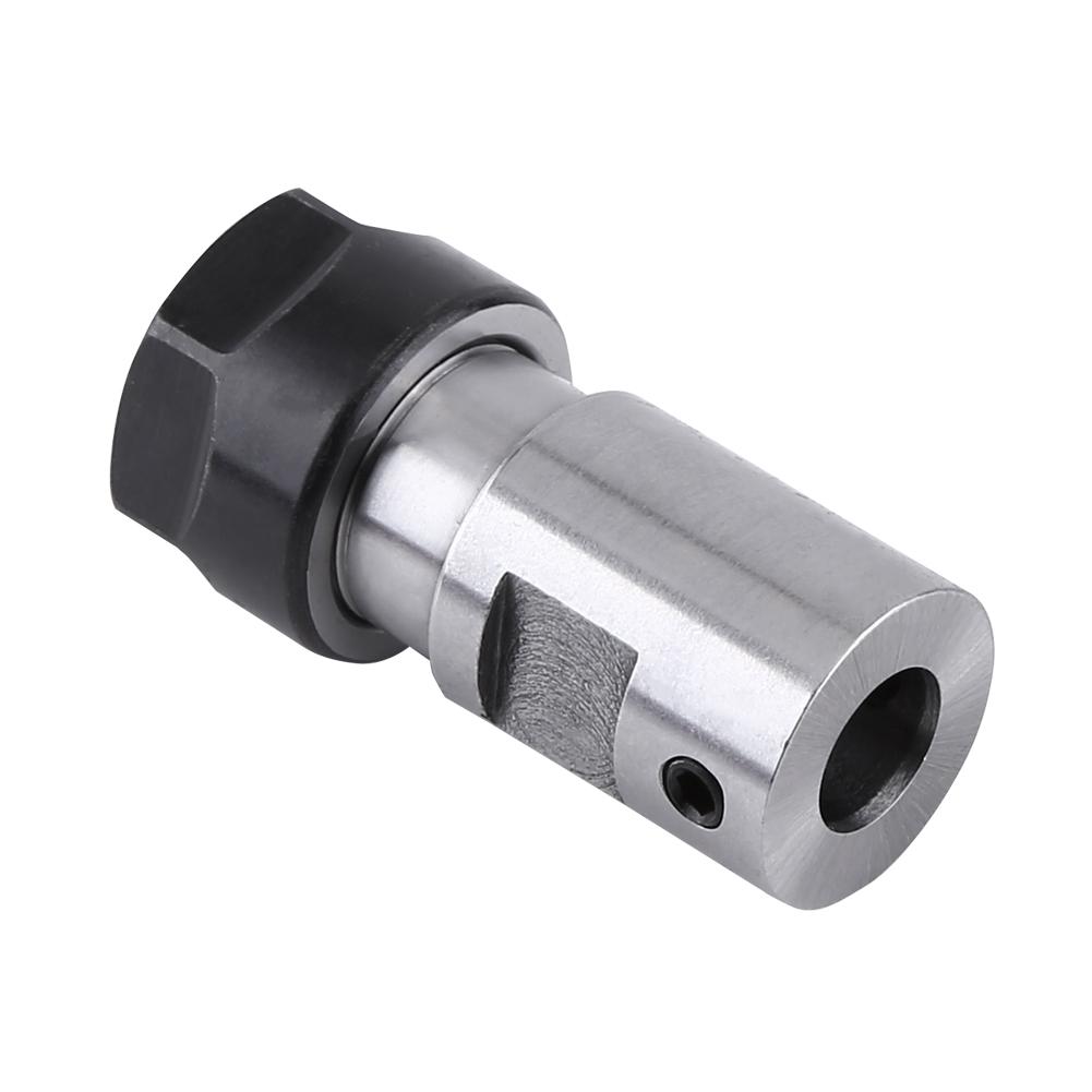 ER11 Collet Chuck Motor Shaft Spindle Extension Rod Inner 8MM For CNC Milling