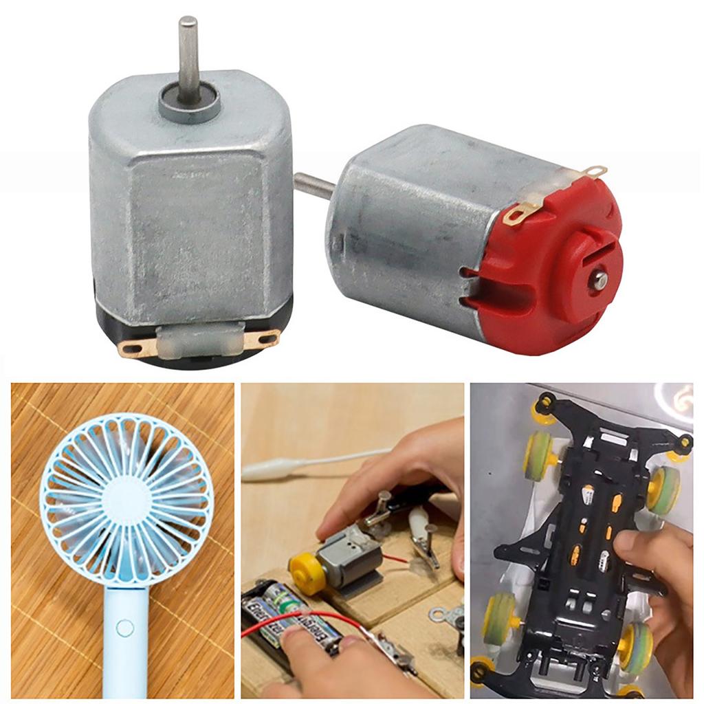 Bilim Hobi Mikro Elektronik Başlangıç Küçük Motorlar 130 Elektronik Başlangıç Araba Elektronik Başlangıç Çift Şaft