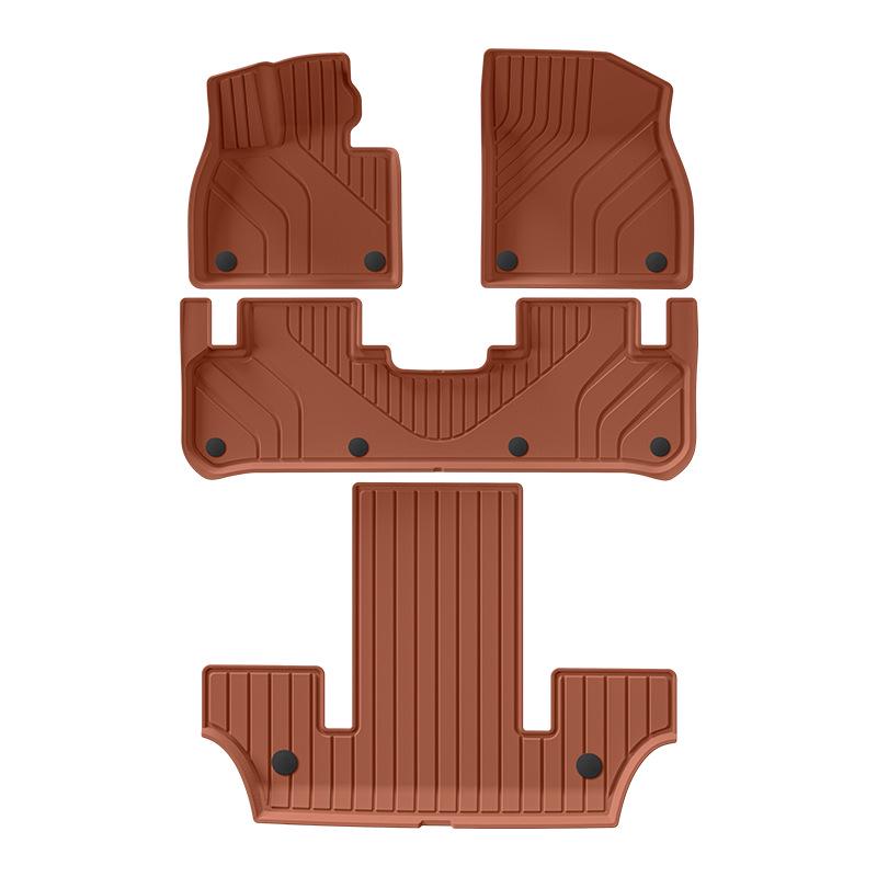 Custom TPE Car Mats for 23-24 L8 Models: Full Set for Interior and Trunk