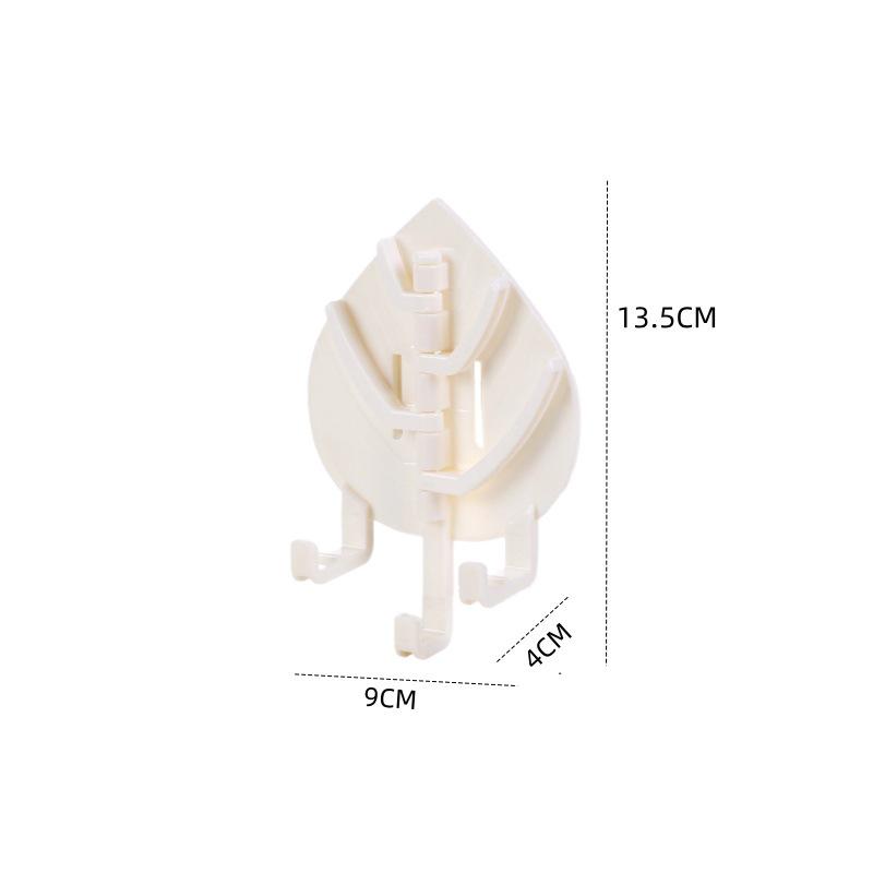 Creative Leaf Wall Hook – Adhesive, Simple, Cute Design for Kitchen, Bathroom & Behind Door Hanging
