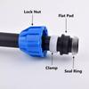 Quick Connect Ball Valve 20mm 25mm 32mm PE  Stop Tap Valve Water Pipe Faucet Joint Quick Connect Valve Garden Water Connection