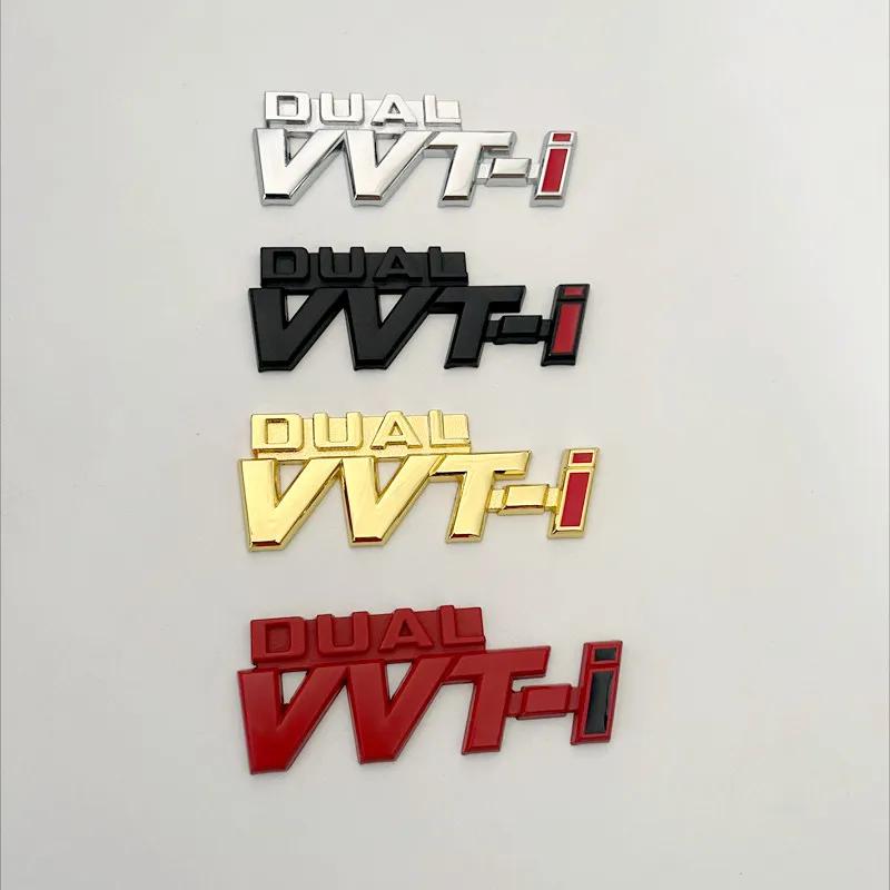 New 3D Metal Car Sticker Emblem Badge For TOYOTA Dual VVT-i VVTI Camry COROLLA YARiS Rav4 Ralink REIZ CROWN PRIUS REIZ Avensis