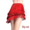 Women's Plus Size Latin Dance Costume with Tassel Skirt for Practice