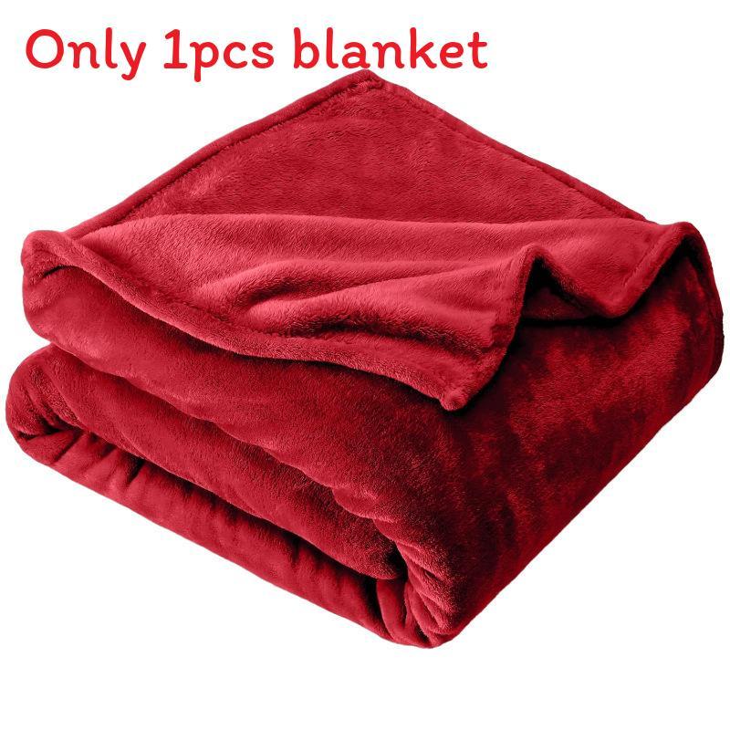 Plush Blanket With Lightweight Design For Living Room Decor