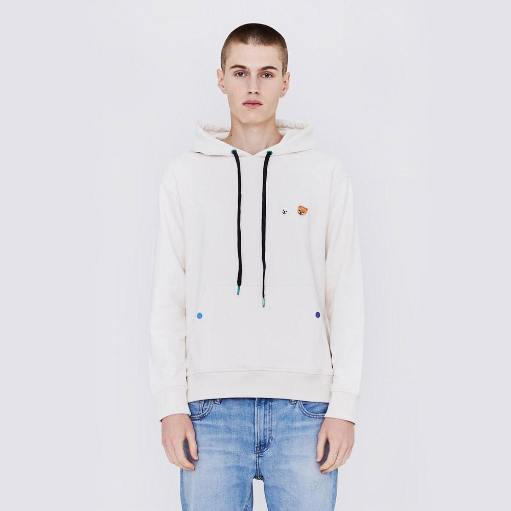 Seriver Pome Two Patch Hood Iv Ivory/L