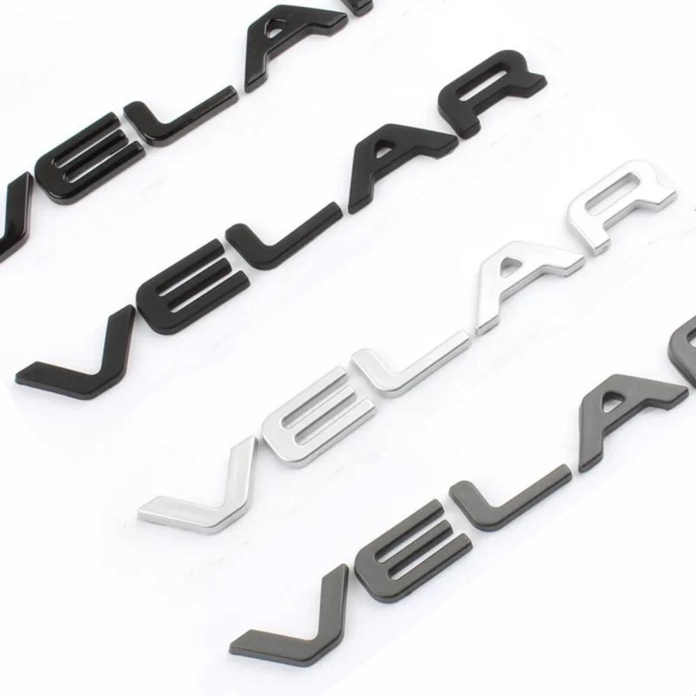 3D ABS VEL A R Letter Car Rear Trunk Emblem Badge Sticker