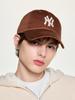 Emelbi Ace Unstructured Ball Cap Ny (L.Brown)
