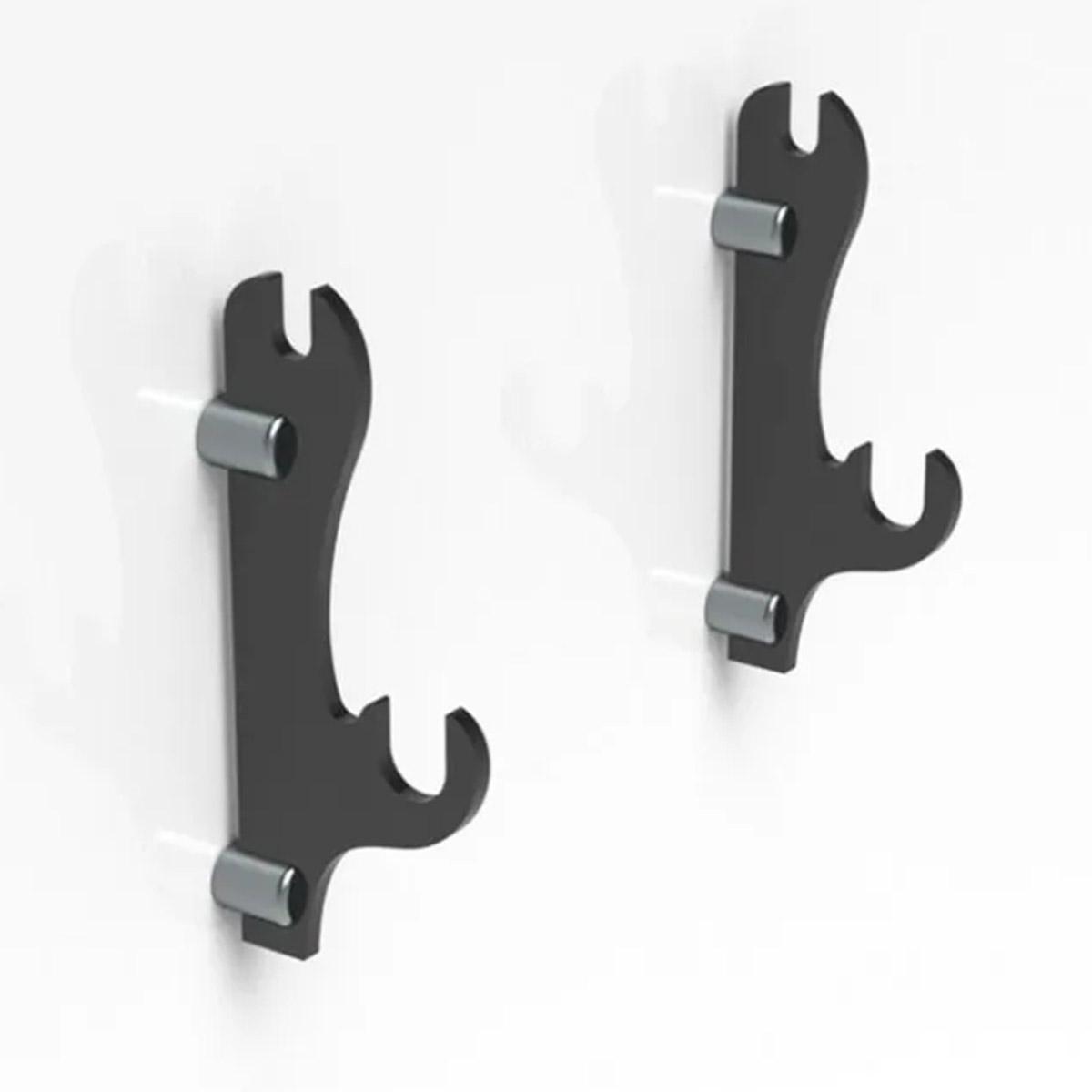 

2 шт. настенный держатель для меча акриловый самурайский меч дисплей танто рапира косплей стойка держатели для хранения чёрный