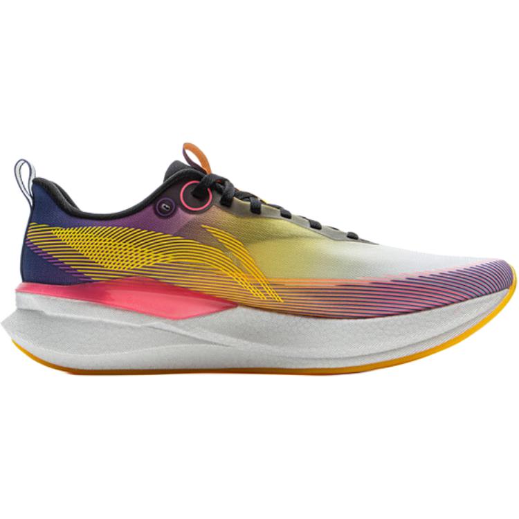 Li Ning Childrens Fabric Red Rabbit 8 Pro Fashion Trend Non-Slip Shock Absorbing Wear-Resistant Low-Top Running Shoes Men Sneaker YKFV112-1