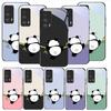 Cute and Adorable Panda For Motorola Moto Edge 20 Lite 30 Pro 40 Neo 50 Ultra G45 G54 G55 G75 G84 G85 GPlay 23 Glass Phone Case