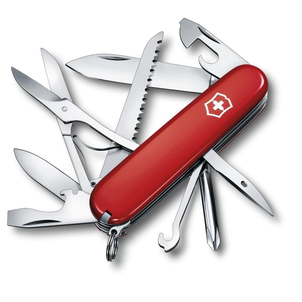 VICTORINOX Field Master Swiss Army Multifunctional Disaster Prevention Scissors Swiss Made with 15 Functions Knife, Knife, Goods, Saw, Included,