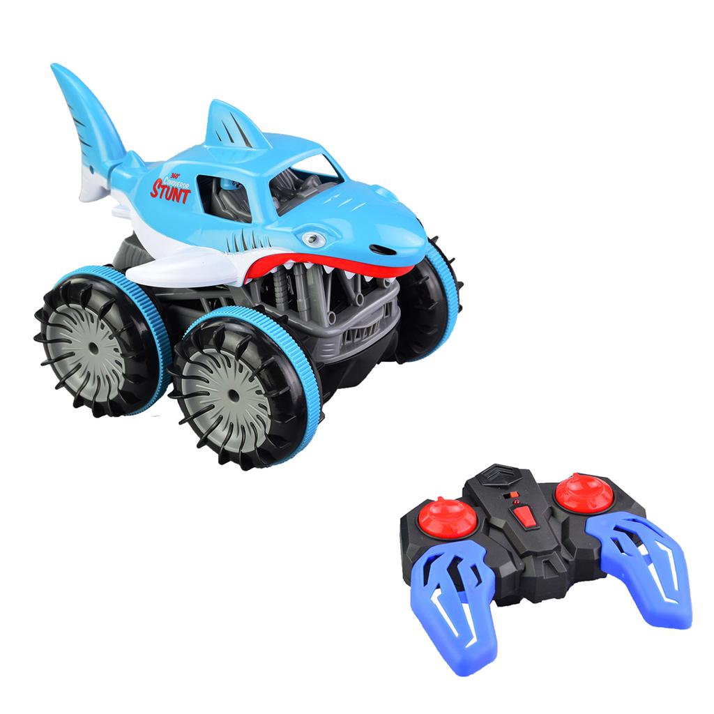 RC Stunt Car Amphibious RC Car for Kids 2 In 1 RC Boat 2.4GHz 360 Degrees  Rotate All Terrains Xmas