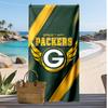 Asciugamano da Spiaggia Stampa Green Bay Packers Morbido Portatile Asciugatura Rapida?Asciugamano Asciutto Per Piscina Vacanza Estiva Sport all'Aperto