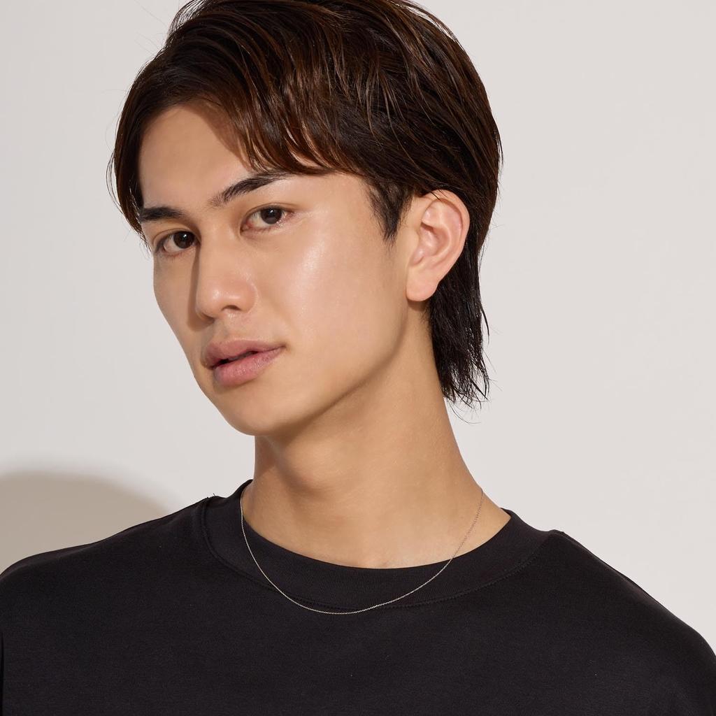 Lala Christie Platinum Chain Necklace, Pt850, Azuki Bean, 0.75mm Wide, Approx. 1.43g, Up to 45cm, Adjustable Length, lc97-0062