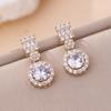 2026 New Fashion Tassel Stud Earrings: Elegant European & American Style for Women