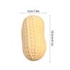 Kreatives Slow-Rebound-Spielzeug, simulierte Erdnuss, Squishy, Stressabbau, weiches Dekompressionsspielzeug, zum Quetschen, Fidget-Spielzeug, Partygeschenke, Geschenk