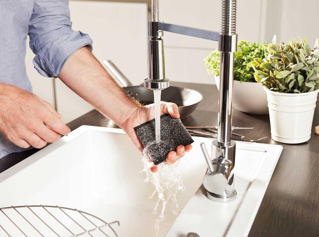 Vileda Glitzi Power Inox Scourer 2 pcs