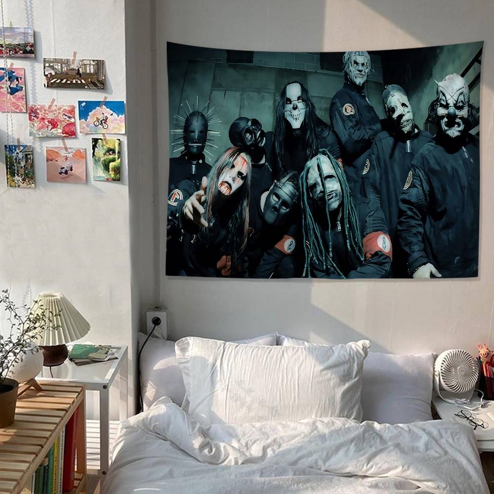 Band Rap SSlipknot Colorful Tapestry Wall Hanging Bohemian Wall Tapestries Mandala Wall Art Decor